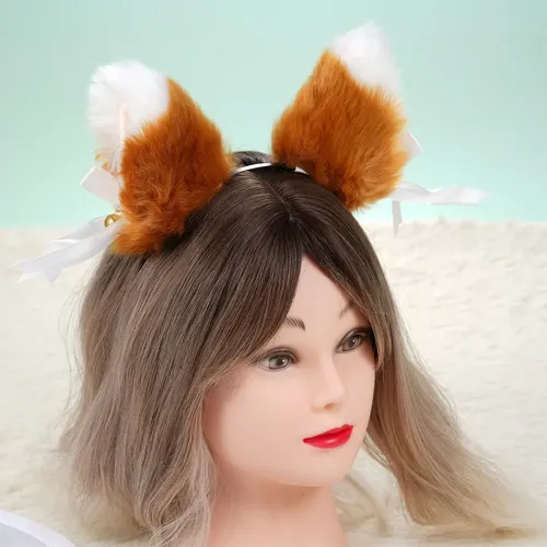 Hair Bow For Women, Girls And Foxes, Soft, // -///