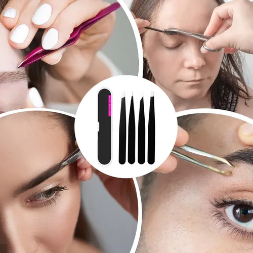 Pinzas Para Cejas, Depilación, Tweezers, Precisión