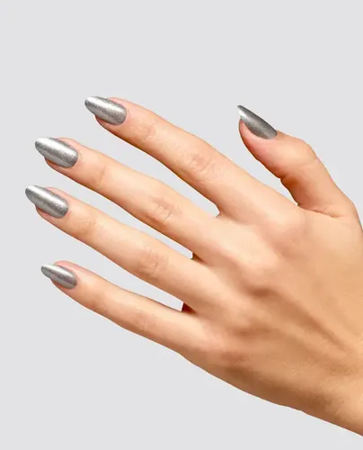 Opi Nail Lacquer Opim Frosted Tradicional 15ml Plateado
