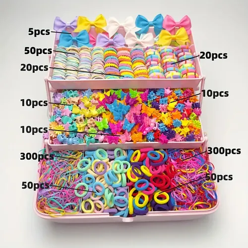 825 Juegos De Pinzas Y Gomas For El Pelo For Niños Multi-colored