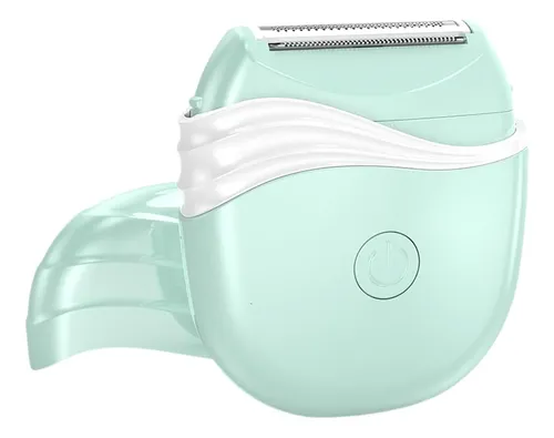 Afeitadora Eléctrica Elegante Para Mujeres: Solución Verde