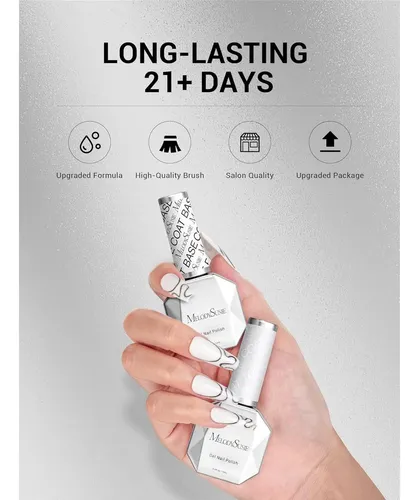 Top Coat Melodysusie 15 Ml Clear Brillo Alto