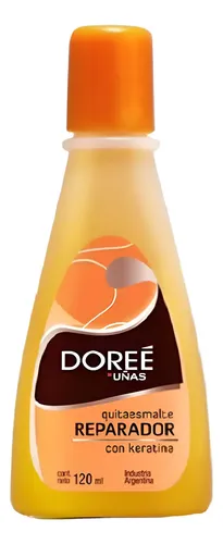 Quitaesmalte Doreé Reparador Con Keratina X 120ml