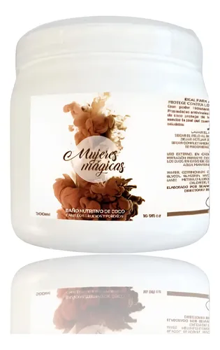 Baño De Crema Nutritivo Coco 1/2 Kilo Mujeres Mágicas