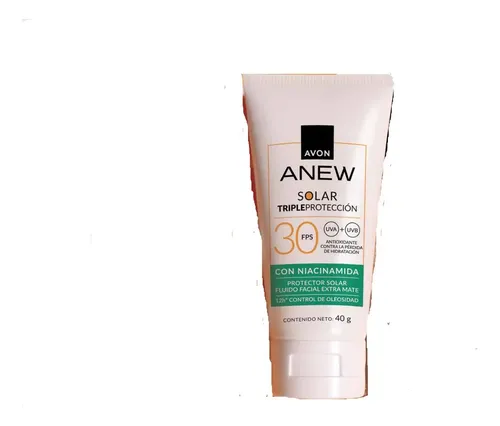 Avon Anew Protector Solar Fluido Facial Fps 30 C/niacinamida