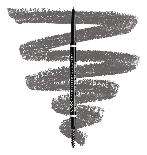Lápiz Micro Para Cejas Nyx 7.5 Grey