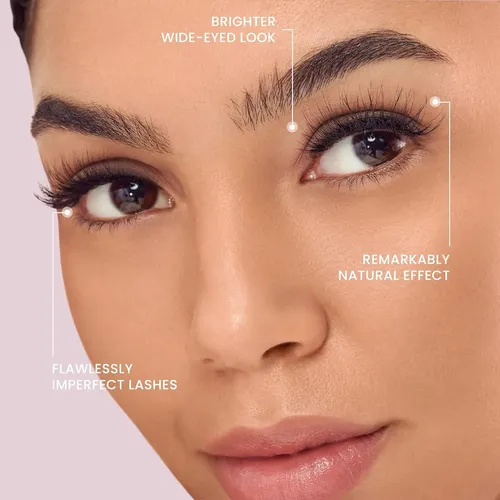 Pestañas Postizas Kiss The New Natural Glowy Skin 12 Mm