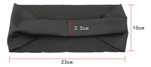 6 Pañuelos Elásticos Para La Cabeza, Diadema Para Correr
