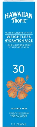 Protector Solar Facial En Bruma Hawaiian Tropic Spf 30, 2.1