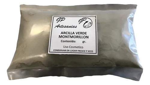 Arcilla Verde Volcánica Montmorillon X100 Gr Exc.propiedades