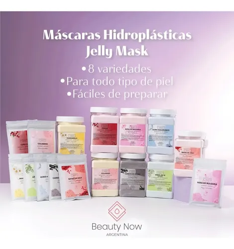 Jelly Mask – Mascarilla Hidroplástica En Polvo – A Elección Tipo De Piel Cereza