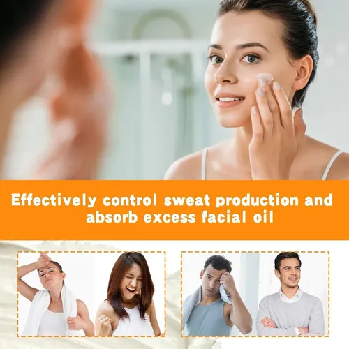 2pcs, Face Antiperspirant, Face Sweat Blocker, Sweat