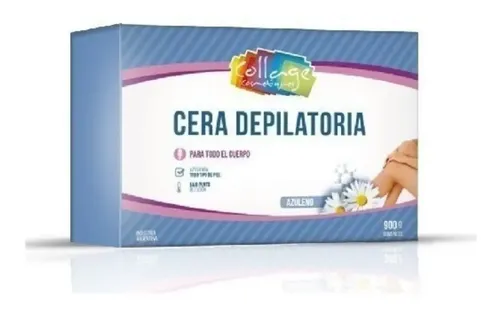 Cera Depilatoria Collage Azuleno Sistema Español X 900 Grs