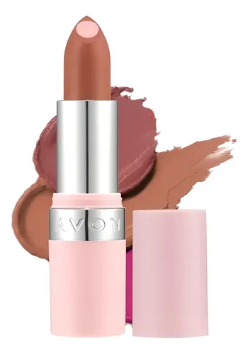 Avon Hydramatic Labial Mate Con Acido Hialuronico Color Honey