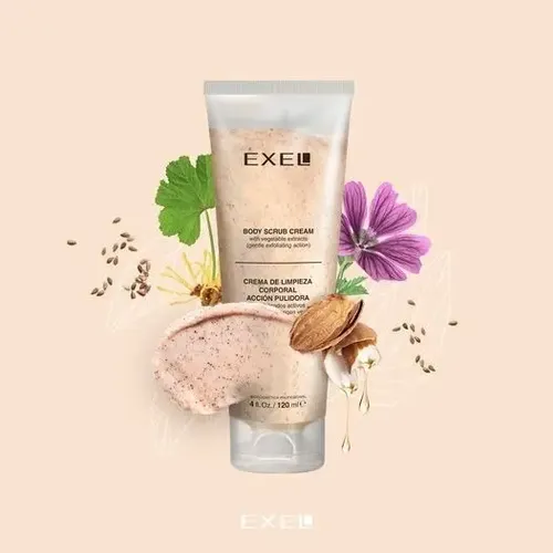 Exel Crema Pulidora Exfoliante Corporal Grano Grueso (120ml)