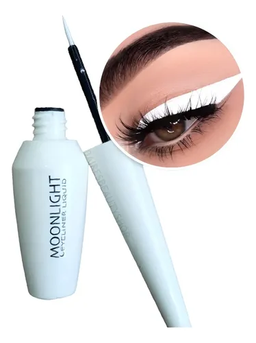 Delineador Líquido Blanco De Ojos Eyeliner Larga Duración