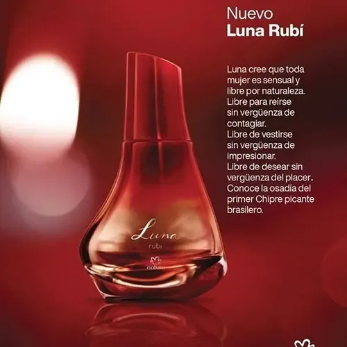 Natura Ilia Luna Rubi Femenino Eau De Parfum 50ml Vap