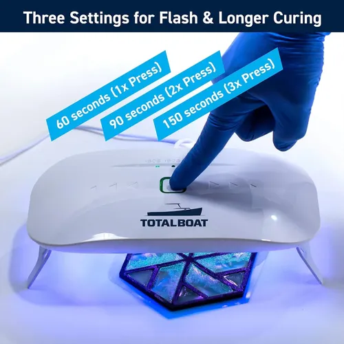 Lámpara Uv 36w Para Resina Con Temporizador Y 24 Leds