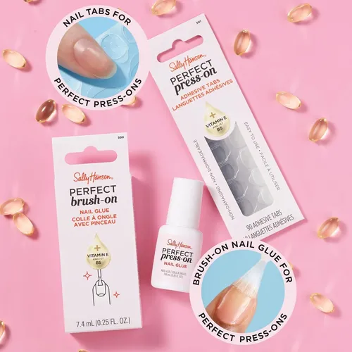 Pegamento Para Uñas Sally Hansen Perfect Con Pincel 7.4ml