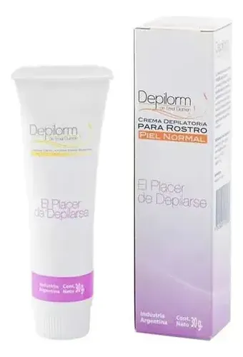 Depilorm Crema Depilatoria De Rostro X 30g