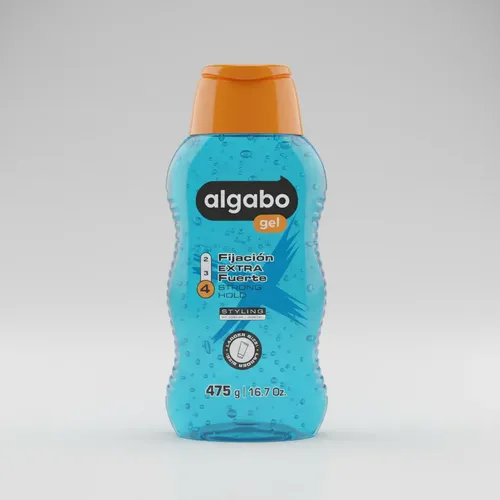 Fijador En Gel Algabo Extra Fuerte 475 Gr