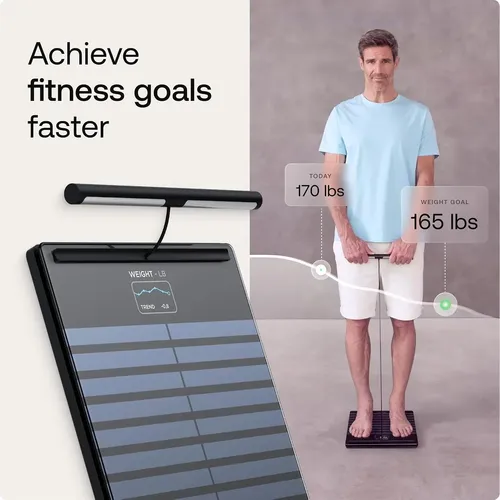 Withings Body Scan: Báscula Inteligente, Cuerpo Segmentario Negro