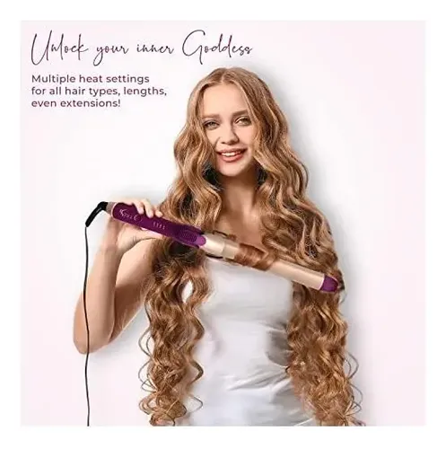 Mr Goddess Xl Curling Iron Wand La Mejor Y Más Larga Plancha