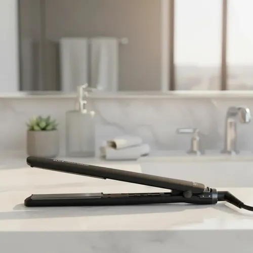 GA.MA Italy Slice – XU Ceramic Shine Ion Planchita para Pelo 230° C Color Negro
