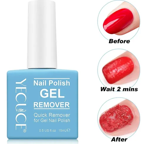 Removedor De Gel Para Uñas 2 Piezas Ledong Azul