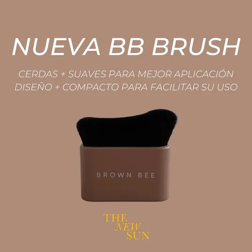 Brocha Maquillaje Corporal Brown Bee