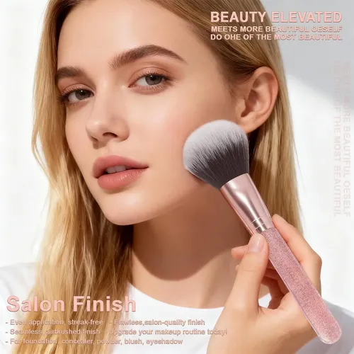 14 Pcs Makeup Brushes Set Professional Synthetic Foundation