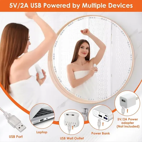 Luces Led Para Espejo De Maquillaje, Tocador, 20 Cm