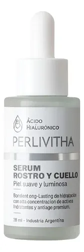 Perlivitha Serum Hidratante Antiedad Rostro Y Cuello 28ml