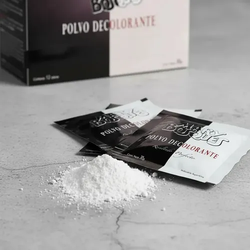 Polvo Decolorante Mary Bosques Caja 12 Sobres X 30 Grs C/u Tono Sin tono