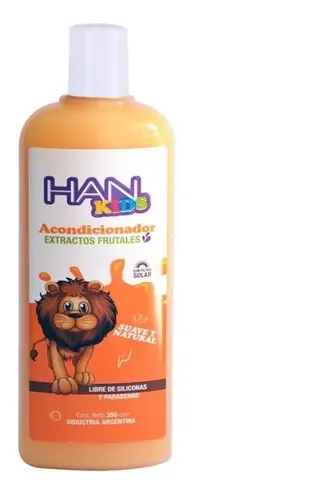 Shampoo + Acondicionador Han Kids Extractos Fruta  350