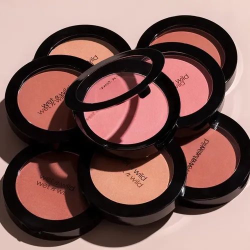 Wet N Wild Rubor En Polvo Compacto Blush Coloricon Tono del maquillaje Pinch me pink
