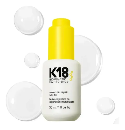 K18 Aceite Capilar Reparación Molecular Anti Frizz 30ml