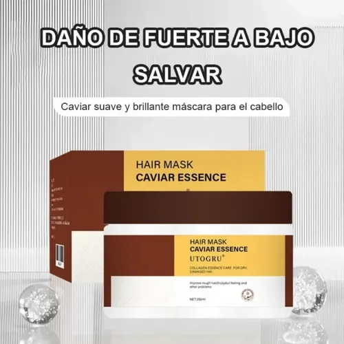 }yyy Nueva Mascarilla Capilar Utogru Caviar Essence Repara