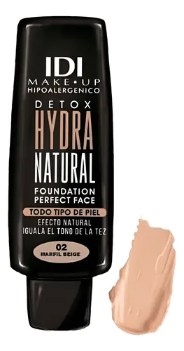 Base De Maquillaje Fluida Detox Hydra Natural Idi