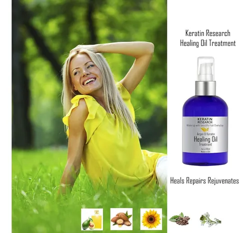 Sérum Reparador De Cabello Con Keratina Y Argán (120 Ml)