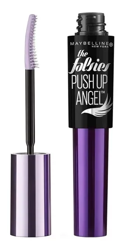 Máscara de pestañas Maybelline The Falsies Push Up Angel 0.33 fl oz color very black