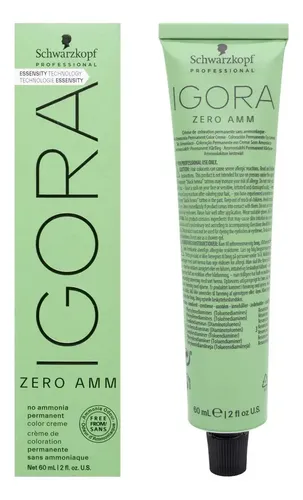 Tintura Igora Zero Amm Ammonia-free Libre De Amoniaco 60ml