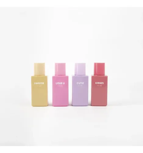 Set De 4 Mini Perfumes 30ml Fragancia Femenina City Girl