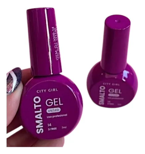 Esmalte Semipermanente City Girl 7ml Tono #14