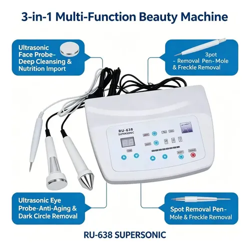 Máquina De Belleza Ultrasónica Multifunción Para Eliminación