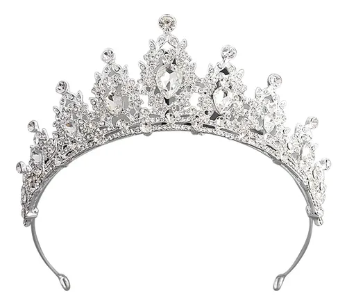 Diadema De Boda Para Mujer Con De Diamantes De Imitac