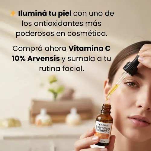 Vitamina C Líquida 10% 50c Arvensis, Luminosidad Brillo
