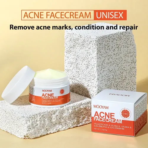 Crema Facial Antiacné Con Ácido Salicílico