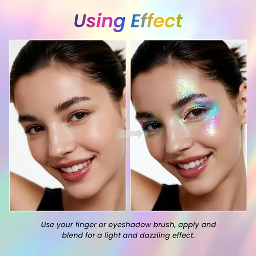 Sombra Glitter Multicolor 5 Colores Afmicat 01