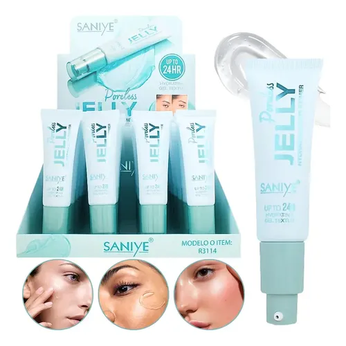 Primer En Gel Hidratante P/maquillaje Poreless Jelly Saniye